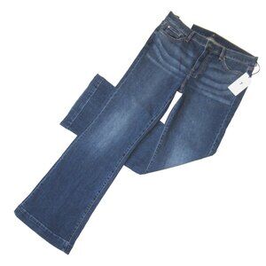 NWT 7 For All Mankind Dojo in Quiz Flare Original Trouser Stretch Jeans 32 x 33